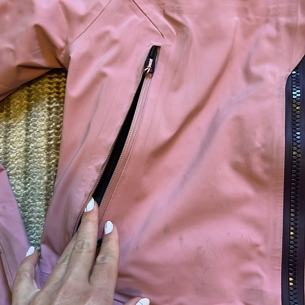 Orage Pink Ski Jacket with Hood - Picture 2 of 8